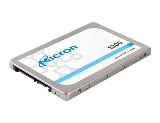 Micron 1300 Business Class 512GB 2.5" SATA 3D NAND TLC SSD/Solid State Drive